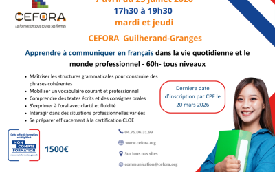 Apprendre à communiquer en français dans le monde professionnel