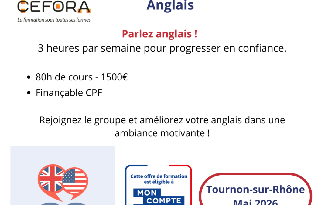 Parlez anglais !