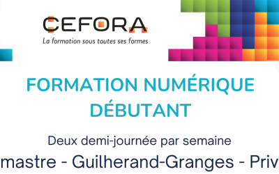 FORMATION NUMÉRIQUE DÉBUTANT